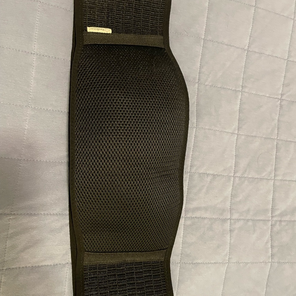 Black Belly Support Mesh Belt for Pregnancy